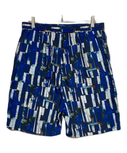 HERALBONY（ヘラルボニー）HERALBONY (ヘラルボニー) リラックスハーフパンツ「海」 ネイビー サイズ:MLの古着・服飾アイテム