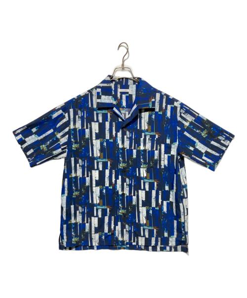 HERALBONY（ヘラルボニー）HERALBONY (ヘラルボニー) オープンカラーシャツ「海」 ネイビー サイズ:Freeの古着・服飾アイテム