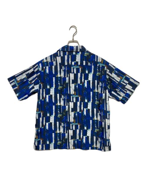 HERALBONY（ヘラルボニー）HERALBONY (ヘラルボニー) オープンカラーシャツ「海」 ネイビー サイズ:Freeの古着・服飾アイテム