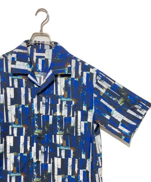 HERALBONY（ヘラルボニー）HERALBONY (ヘラルボニー) オープンカラーシャツ「海」 ネイビー サイズ:Freeの古着・服飾アイテム