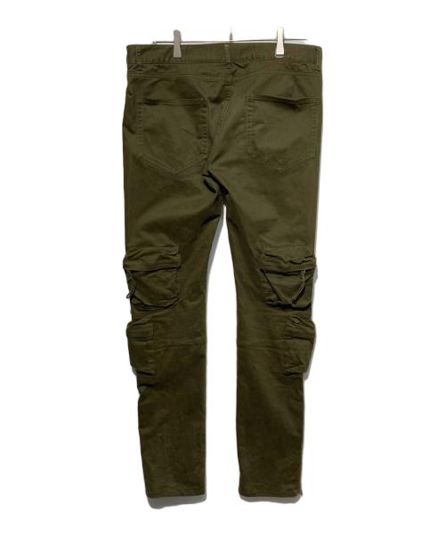 MILVINCE（メルヴィンス）MILVINCE (メルヴィンス) MERCENARY TACTICAL CARGO PANTS グリーン サイズ:34の古着・服飾アイテム