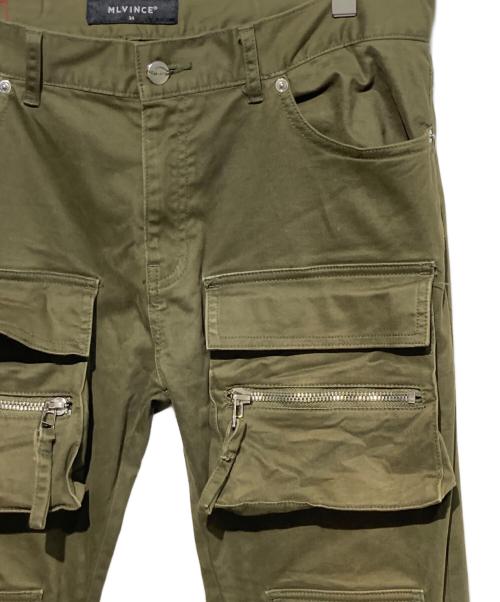 MILVINCE（メルヴィンス）MILVINCE (メルヴィンス) MERCENARY TACTICAL CARGO PANTS グリーン サイズ:34の古着・服飾アイテム