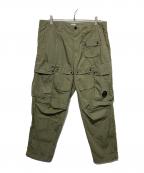 C.P COMPANYシーピーカンパニー）の古着「ルーズフィットカーゴパンツ」｜グリーン