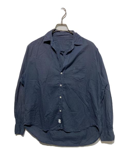 Frank&Eileen（フランクアンドアイリーン）Frank&Eileen (フランクアンドアイリーン) 長袖シャツ ネイビー サイズ:Ｓの古着・服飾アイテム