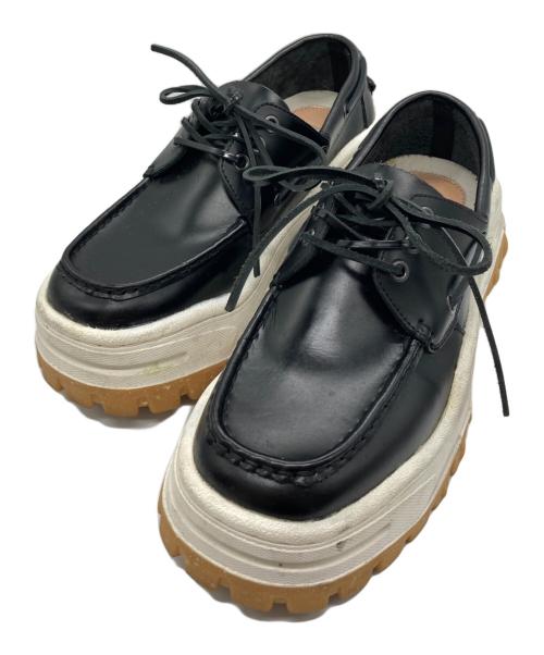 Eytys（エイティーズ）Eytys (エイティーズ) MYKONOS LEATHER/スニーカー ブラック サイズ:UK8の古着・服飾アイテム