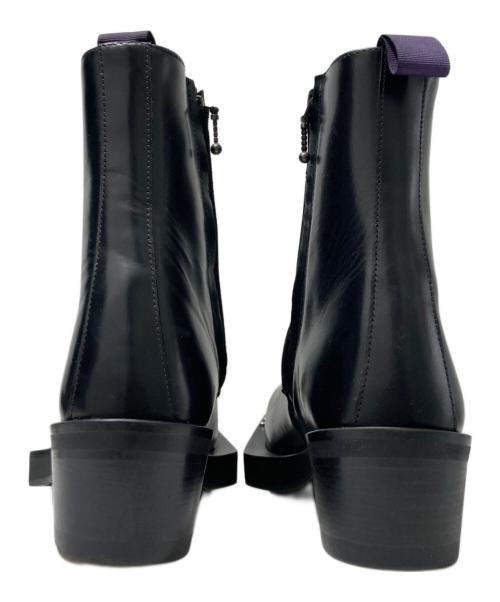 Eytys（エイティーズ）Eytys (エイティーズ) romeo hi leatherジップブーツ ブラック サイズ:40の古着・服飾アイテム