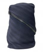 PLEATS PLEASEプリーツプリーズ）の古着「PLEATS BACKPACK」｜ブラック×グリーン