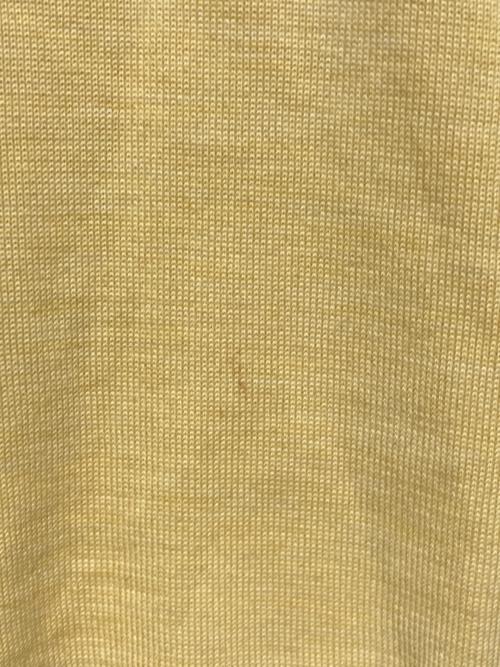 maison kitsune（メゾンキツネ）maison kitsune (メゾンキツネ) フォックスワッペンニット イエロー サイズ:XSの古着・服飾アイテム