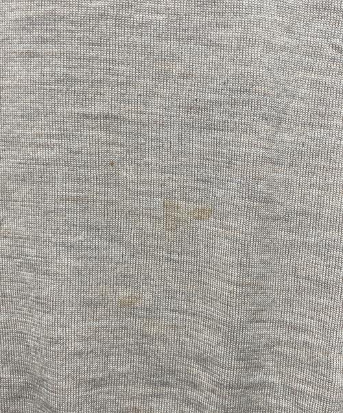 maison kitsune（メゾンキツネ）maison kitsune (メゾンキツネ) フォックスパッチクルーネックニット ブラウン サイズ:Mの古着・服飾アイテム