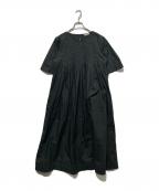 JOURNAL STANDARD relumeジャーナルスタンダード レリューム）の古着「コットンポプリンタックワンピース」｜ブラック
