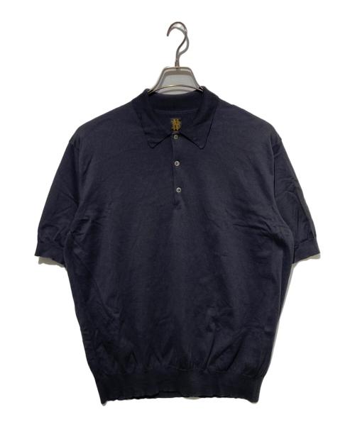 BATONER（バトナ―）BATONER (バトナ―) SEAISLAND COTTON POLO SHORT チャコールグレー サイズ:3の古着・服飾アイテム