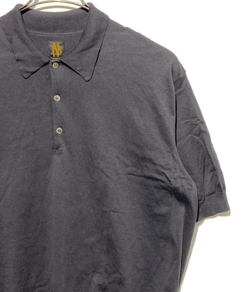 BATONER（バトナ―）BATONER (バトナ―) SEAISLAND COTTON POLO SHORT チャコールグレー サイズ:3の古着・服飾アイテム