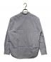 The CLASIK (ザ クラシック) COLLARLESS SHIRT ブルー×ホワイト サイズ:46：10000円