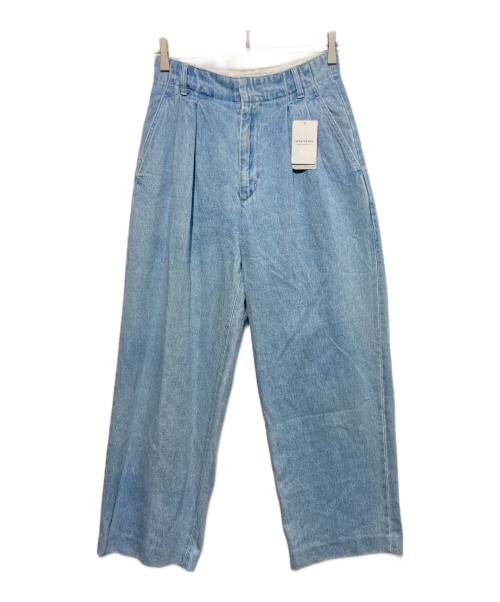 IENA（イエナ）IENA (イエナ) LE DENIMタックスラックス ブルー サイズ:36の古着・服飾アイテム