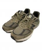 NEW BALANCEニューバランス）の古着「M990AE5ローカットスニーカー」｜グリーン