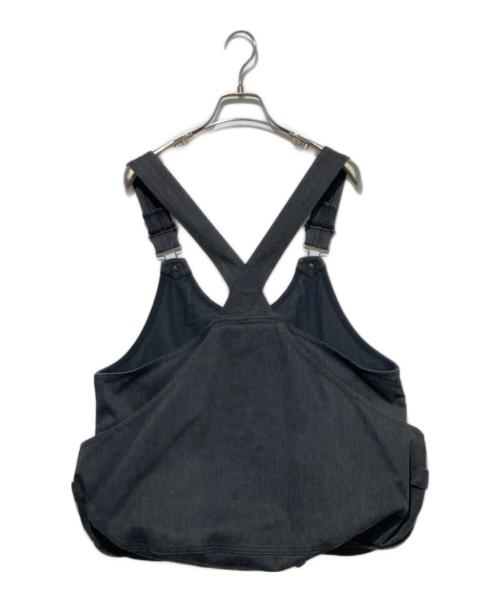 Snow peak（スノーピーク）snow peak (スノーピーク) TAKIBI Denim Vest ブラック サイズ:Sの古着・服飾アイテム