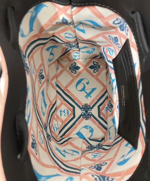 PARIS/64（パリ64）PARIS/64 (パリ64) Baby Alwaysスモールショルダーバッグ ブラック×ピンクの古着・服飾アイテム