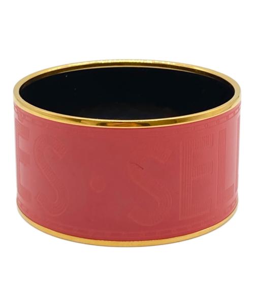 HERMES（エルメス）HERMES (エルメス) セリエXLバングル ピンクの古着・服飾アイテム