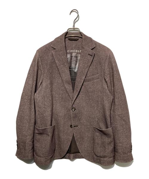 CIRCOLO 1901（チルコロ1901）CIRCOLO 1901 (チルコロ1901) テーラードジャケット ブラウン サイズ:SIZE 46の古着・服飾アイテム