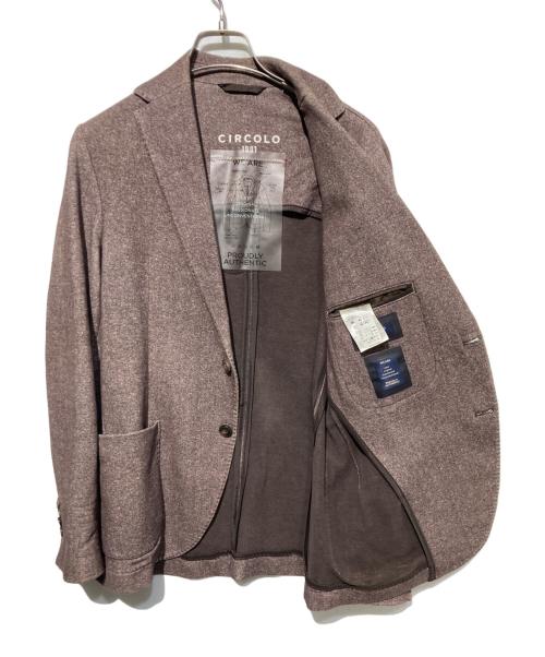 CIRCOLO 1901（チルコロ1901）CIRCOLO 1901 (チルコロ1901) テーラードジャケット ブラウン サイズ:SIZE 46の古着・服飾アイテム