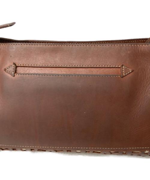 genten（ゲンテン）genten (ゲンテン) サスカットバスケット ショルダーバッグ ブラウンの古着・服飾アイテム