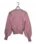 RED VALENTINO (レッドヴァレンティノ) シアー切替ニット ピンク サイズ:XS：9000円