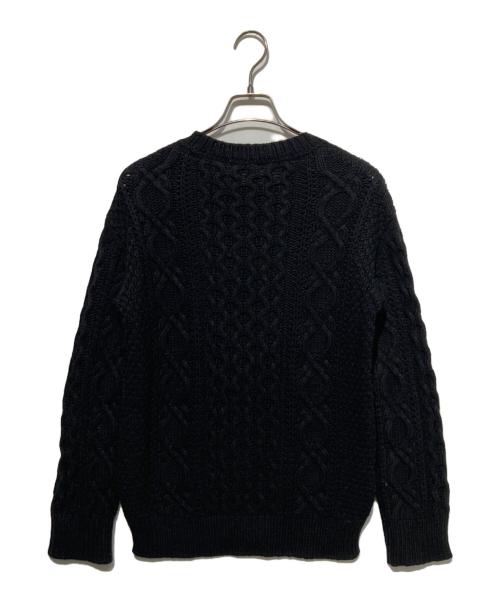 RED VALENTINO（レッドヴァレンティノ）RED VALENTINO (レッドヴァレンティノ) ケーブルニット ブラック サイズ:XSの古着・服飾アイテム