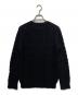 RED VALENTINO (レッドヴァレンティノ) ケーブルニット ブラック サイズ:XS：7000円