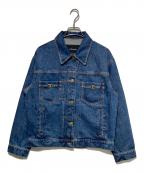 COACHコーチ）の古着「ヘリテージ C デニム トラッカー ジャケット」｜インディゴ