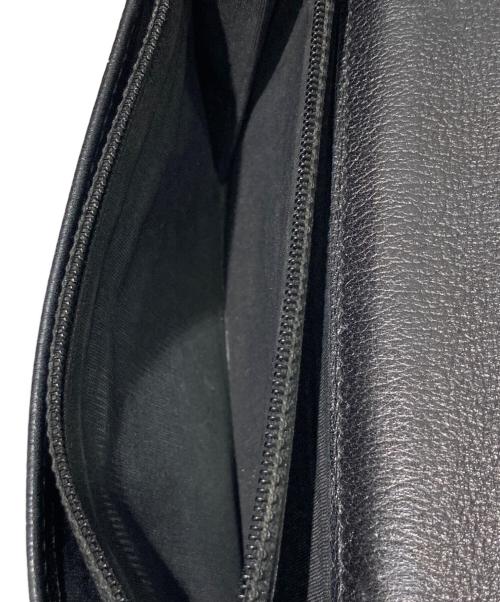 CHANEL（シャネル）CHANEL (シャネル) カメリアココマーク長財布 ブラックの古着・服飾アイテム