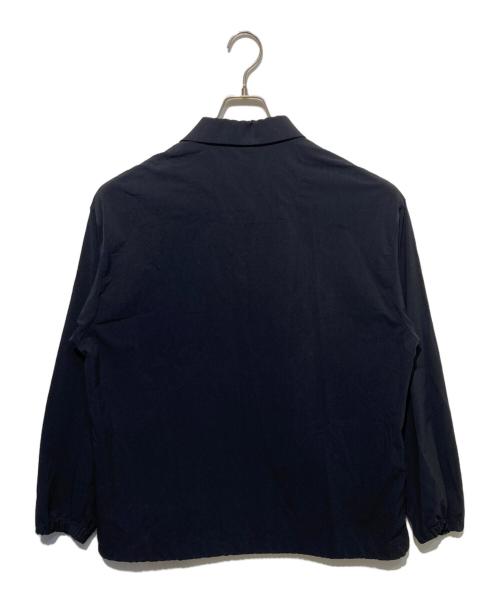 BEAUTY&YOUTH（ビューティーアンドユース）BEAUTY&YOUTH (ビューティーアンドユース) バルーンシルエット スナップ シャツジャケット ブラック サイズ:Lの古着・服飾アイテム