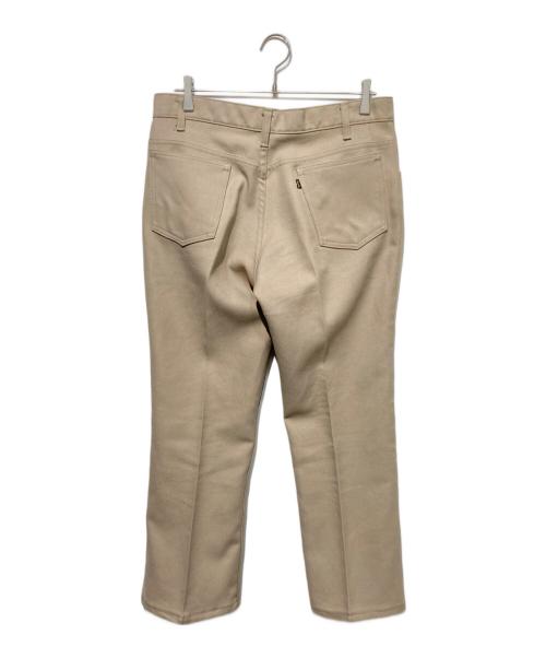 LEVI'S（リーバイス）LEVI'S (リーバイス) スタプレブーツカットパンツ ベージュ サイズ:W34×L29の古着・服飾アイテム