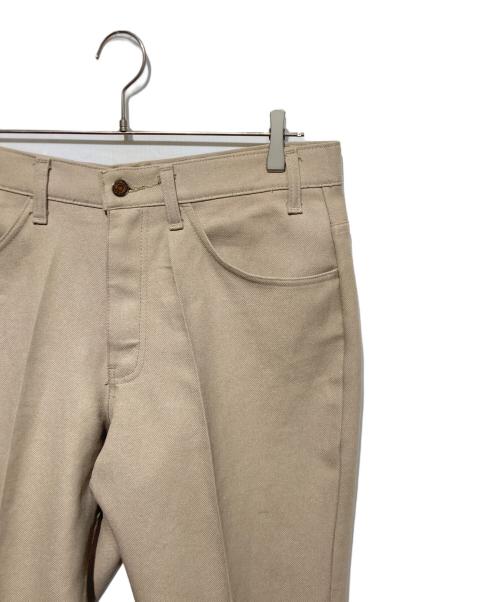 LEVI'S（リーバイス）LEVI'S (リーバイス) スタプレブーツカットパンツ ベージュ サイズ:W34×L29の古着・服飾アイテム