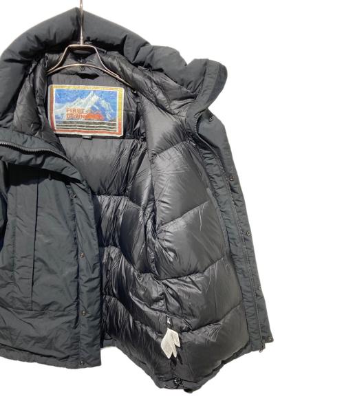 FIRST DOWN（ファーストダウン）FIRST DOWN (ファーストダウン) ダウンジャケット ブラック サイズ:Lの古着・服飾アイテム