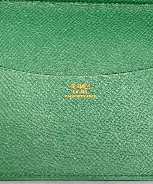 HERMES（エルメス）HERMES (エルメス) アジェンダGM手帳カバー グリーンの古着・服飾アイテム