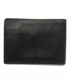 PRADAプラダ）の古着「サフィアーノ2つ折りウォレット」｜ブラック