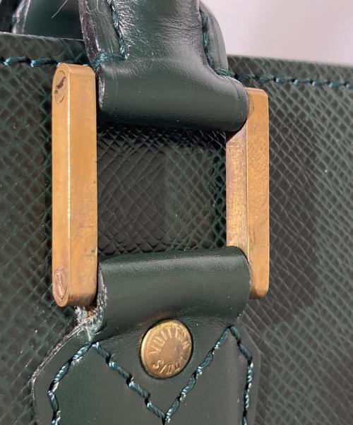 LOUIS VUITTON（ルイ ヴィトン）LOUIS VUITTON (ルイ ヴィトン) ポルトドキュマンロザンブリーフケース グリーンの古着・服飾アイテム