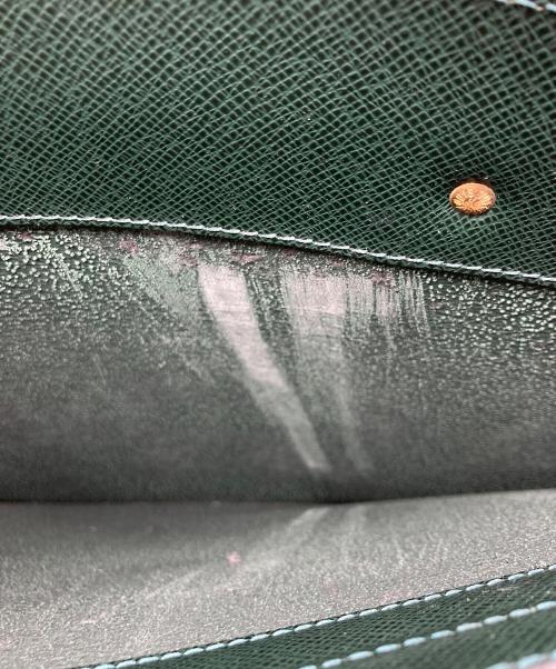 LOUIS VUITTON（ルイ ヴィトン）LOUIS VUITTON (ルイ ヴィトン) ポルトドキュマンロザンブリーフケース グリーンの古着・服飾アイテム