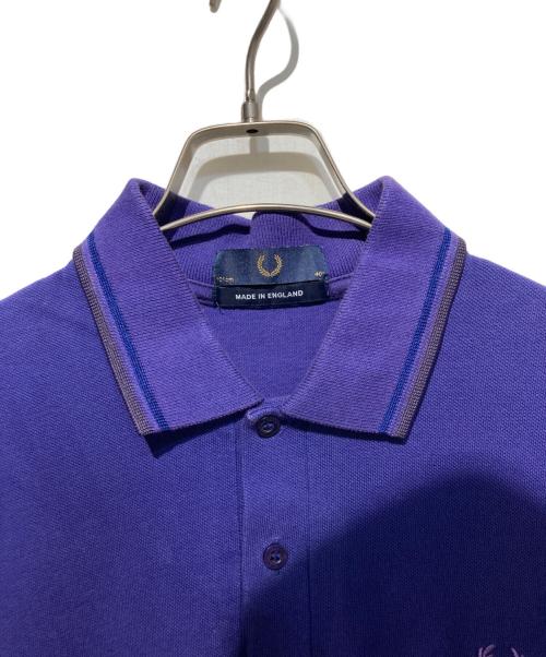 FRED PERRY（フレッドペリー）FRED PERRY (フレッドペリー) ポロシャツ パープル サイズ:40の古着・服飾アイテム