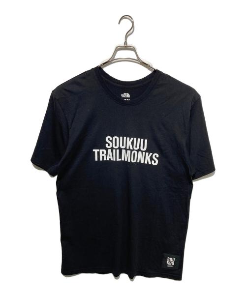 THE NORTH FACE（ザ ノース フェイス）THE NORTH FACE (ザ ノース フェイス) UNDERCOVER (アンダーカバー) SOUKUUプリントTシャツ ブラック サイズ:Mの古着・服飾アイテム