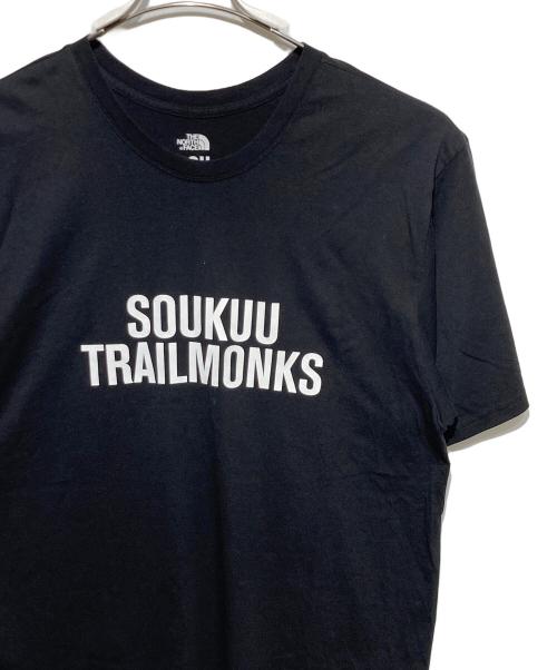 THE NORTH FACE（ザ ノース フェイス）THE NORTH FACE (ザ ノース フェイス) UNDERCOVER (アンダーカバー) SOUKUUプリントTシャツ ブラック サイズ:Mの古着・服飾アイテム