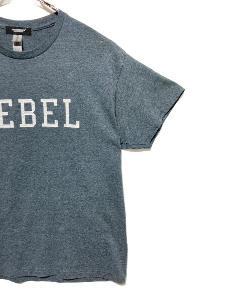 UNDERCOVER（アンダーカバー）UNDERCOVER (アンダーカバー) REBELパッチTシャツ グレー サイズ:Lの古着・服飾アイテム