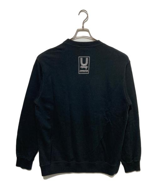 UNDERCOVER（アンダーカバー）UNDERCOVER (アンダーカバー) THIRD PAINSロゴスウェット ブラック サイズ:4の古着・服飾アイテム