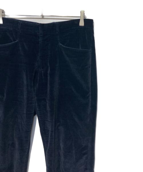 Maison Margiela（メゾンマルジェラ）Maison Margiela (メゾンマルジェラ) ベロアパンツ ネイビー サイズ:46の古着・服飾アイテム