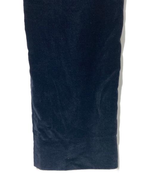 Maison Margiela（メゾンマルジェラ）Maison Margiela (メゾンマルジェラ) ベロアパンツ ネイビー サイズ:46の古着・服飾アイテム