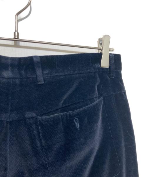 Maison Margiela（メゾンマルジェラ）Maison Margiela (メゾンマルジェラ) ベロアパンツ ネイビー サイズ:46の古着・服飾アイテム