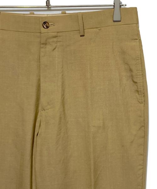 AURALEE（オーラリー）AURALEE (オーラリー) WOOL SILK TROPICAL SLIT SLACKS ベージュ サイズ:5の古着・服飾アイテム