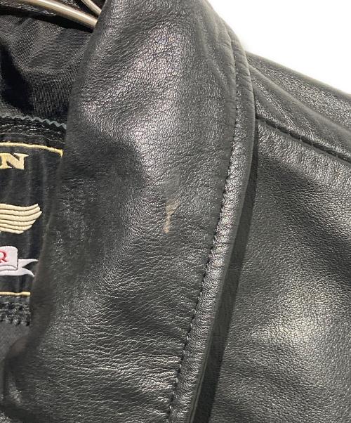 MORGAN（モーガン）MORGAN (モーガン) クラシックライダー シングルバイカージャケット ブラック サイズ:XLの古着・服飾アイテム