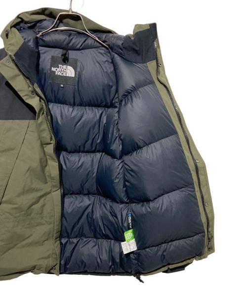 THE NORTH FACE（ザ ノース フェイス）THE NORTH FACE (ザ ノース フェイス) マウンテンダウンジャケット カーキ×ブラック サイズ:Mの古着・服飾アイテム
