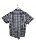 stussy (ステューシー) 90’S チェックプルオーバーシャツ グレー×ネイビー サイズ:L：8000円